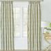 Eastern Accents Sandler Cotton Blend Geometric Room Darkening Pinch Pleat Single Curtain Panel Metal | 108 H in | Wayfair CUC-180D