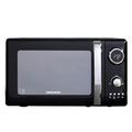 Daewoo SDA1655 Kensington 800W, 20L Digital Microwave | 5 Power Settings | Defrost & Cancel Control | 245mm Turntable Glass Tray | Digital Timer | Beep Indicator |[Energy Class A] - Black