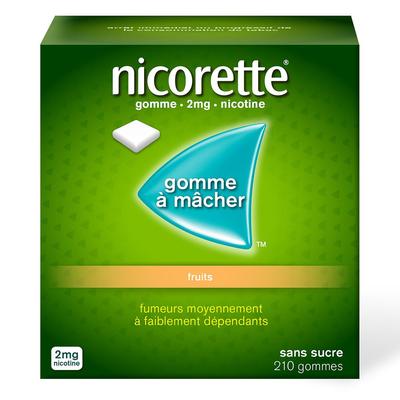 Nicorette® Gomme 2 mg Fruit sans...