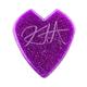 Médiators Jim Dunlop Kirk Hammet - Violet Kirk Hammet Purple Sparkle Jazz sachet de 24