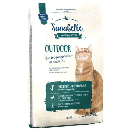 2 x 10kg Outdoor Sanabelle Katzenfutter trocken