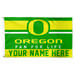 WinCraft Oregon Ducks Personalized 3' x 5' One-Sided Deluxe Flag