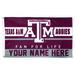 WinCraft Texas A&M Aggies Personalized 3' x 5' One-Sided Deluxe Flag