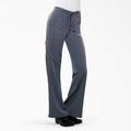Dickies Women's Xtreme Stretch Cargo Scrub Pants - Pewter Gray Size Xxs (82011)