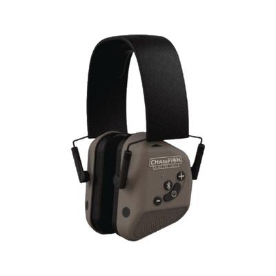 Champion Traps and Targets 40982 Vanquish Pro Elite Electronic Hearing Protection Earmuffs Gray - 40982