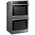 Samsung 30" Convection Double Wall Oven, Size 51.375 H x 29.875 W x 25.6875 D in | Wayfair NV51K6650DS/AA