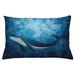 East Urban Home Whale Indoor/Outdoor Lumbar Pillow Cover Polyester | 16 H x 26 W x 0.1 D in | Wayfair F5CB6E7EC865445A8DD4356E0A7F2D25