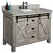 Gracie Oaks Dursley 49" Single Bathroom Vanity Set Wood/Marble in White | 34.625 H x 49 W x 22 D in | Wayfair 23F0EB40A2014C68972FF73C8D1259AB