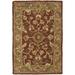Brown/Green 27 x 0.63 in Area Rug - Fleur De Lis Living Santoyo Handmade Tufted Wool Area Rug Wool | 27 W x 0.63 D in | Wayfair