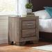 Foundry Select Mailiah 2 Drawer Nightstand Wood in Brown | 27 H x 23.5 W x 16.5 D in | Wayfair C994B0930C6F4A688012AD45D3FECDFF
