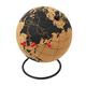 Kork Globus mit Weltkarte mit einfachen Landesgrenzen Zum Pinnen und Markieren von Reisezielen von notrash2003