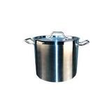 Winco SST-12 12 qt. Stainless Steel Stock Pot with Cover screenshot. Cooking & Baking directory of Home & Garden.