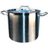 Winco SST-40 40 qt. Stainless Steel Stock Pot with Cover screenshot. Cooking & Baking directory of Home & Garden.
