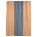 East Urban Home Auburn Window Striped Sheer Rod Pocket Single Curtain Panel Sateen in Orange/Green/Blue | 84 H in | Wayfair
