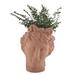 Oggetti Guiditta Ceramic Vase Ceramic in Brown | 10.25 H x 8.5 W x 8.5 D in | Wayfair 43-GI7650/T