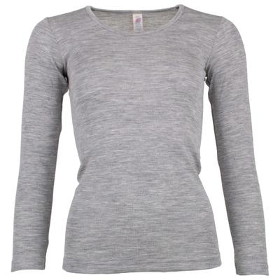 Engel - Women's Unterhemd L/S - Merinounterwäsche Gr 42/44 grau