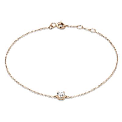 Isabel Bernard - Armband Isabel Bernard La Concorde Apolline - 585 roségold Armbänder & Armreife 1 ct Damen (127.99 € / 1 ct)