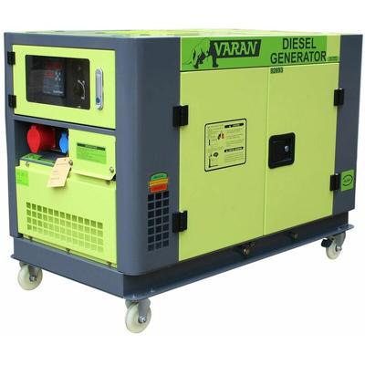 92693 Elektrischer Dieselgenerator schallgedämpft Stromaggregat 10kVA 400V 230V 12V, wassergekühlt Image