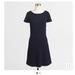 J. Crew Dresses | J Crew Tipped Ponte Dress Navy White Piping | 6 | Color: Blue/White | Size: 6