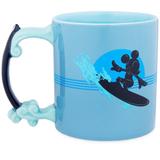 Disney Accessories | Disney Parks Mickey Mouse Longboard Surf Team Mug | Color: Black/Blue | Size: Os