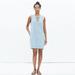 Madewell Dresses | Madewell Chambray Lace-Up Shift Dress S Sleeveless | Color: Blue | Size: S
