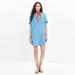 Madewell Dresses | Nwot Madewell Denim Courier Shirt Dress Xxs | Color: Blue | Size: Xxs