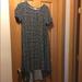 Lularoe Dresses | Nwot Lularoe Carly Dress | Color: Black/White | Size: M