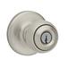 Kwikset Polo Keyed Door Knob in Gray | 2.63 H x 2.63 W in | Wayfair 400P 15