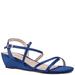 Paradox London Kadie - Womens 6.5 Navy Sandal Medium