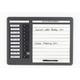 In Out Board + Whiteboard Message Centre - Holds 10 Staff Names