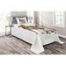 East Urban Home Puppy Microfiber Farmhouse/Country Coverlet/Bedspread Set Microfiber in White | Twin Bedspread + 1 Sham | Wayfair