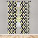 East Urban Home Semi-Sheer Rod Pocket Curtain Panels Polyester | 84 H in | Wayfair 31FF70B0140C407685F44215EEDCFA1D