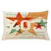 East Urban Home 40Th Birthday Indoor/Outdoor Lumbar Pillow Cover Polyester | 16 H x 26 W x 0.1 D in | Wayfair 9DCC7F22C66049F88703831424059808