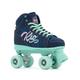 Rio Roller Lumina Quad/Roller Skates (UK 3 / EU 35.5, Navy/Green)