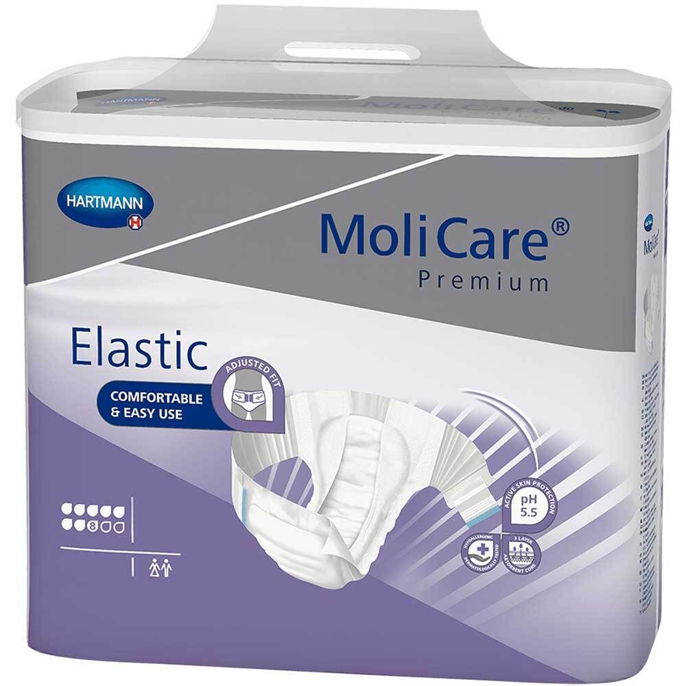 Molicare Premium Elastic Slip 8 Tropfen Gr.XL 4x14 St Einweghosen Image