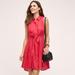 Anthropologie Dresses | * Raspberry Sleeveless Linen Dress By Hd In Paris | Color: Red | Size: 2
