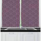 East Urban Home Sun 55" Kitchen Curtain Polyester | 39 H x 27.5 W x 2.5 D in | Wayfair BC0F711D3AAE451FA4064FA32FAD5F71