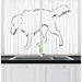 East Urban Home Golden Retriever 55" 2 Piece Kitchen Curtain Set Polyester | 39 H x 55 W x 2.5 D in | Wayfair E2B12EACC8694199BFF0B03C51F7774C