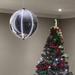 The Holiday Aisle® Led Lights Ball Ornament Plastic in Gray/Yellow | 13 H x 12 W x 12 D in | Wayfair 938205925454490F8173B99B369B66B8