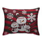 Tampa Bay Buccaneers 20'' x 26'' Holiday Team Snowman Bed Pillow