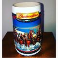 Urban Outfitters Dining | Budweiser “Guiding The Way Home”2002 Holiday Stein | Color: Blue/White | Size: Pint