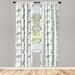 East Urban Home Semi-Sheer Rod Pocket Curtain Panels Polyester | 84 H in | Wayfair D7325253DC864648A3FECF8A265BDE70