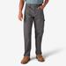 Dickies Men's Big & Tall Relaxed Fit Heavyweight Duck Carpenter Pants - Rinsed Slate Size 50 32 (1939)