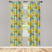 East Urban Home Spring Floral Semi-Sheer Rod Pocket Curtain Panels Polyester | 95 H in | Wayfair E2CA1FC2902F46D0A101D6BFEB2F9F48