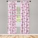 East Urban Home Floral Semi-Sheer Rod Pocket Sliding Panel Polyester | 63 H in | Wayfair 51BF0086F7814695B657E6154C103963