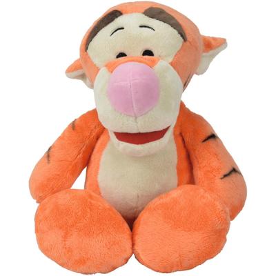 SIMBA Kuscheltier Disney Winnie the Pooh Flopsies Refresh, Tigger, 50 cm orange Kinder Ab Geburt Altersempfehlung