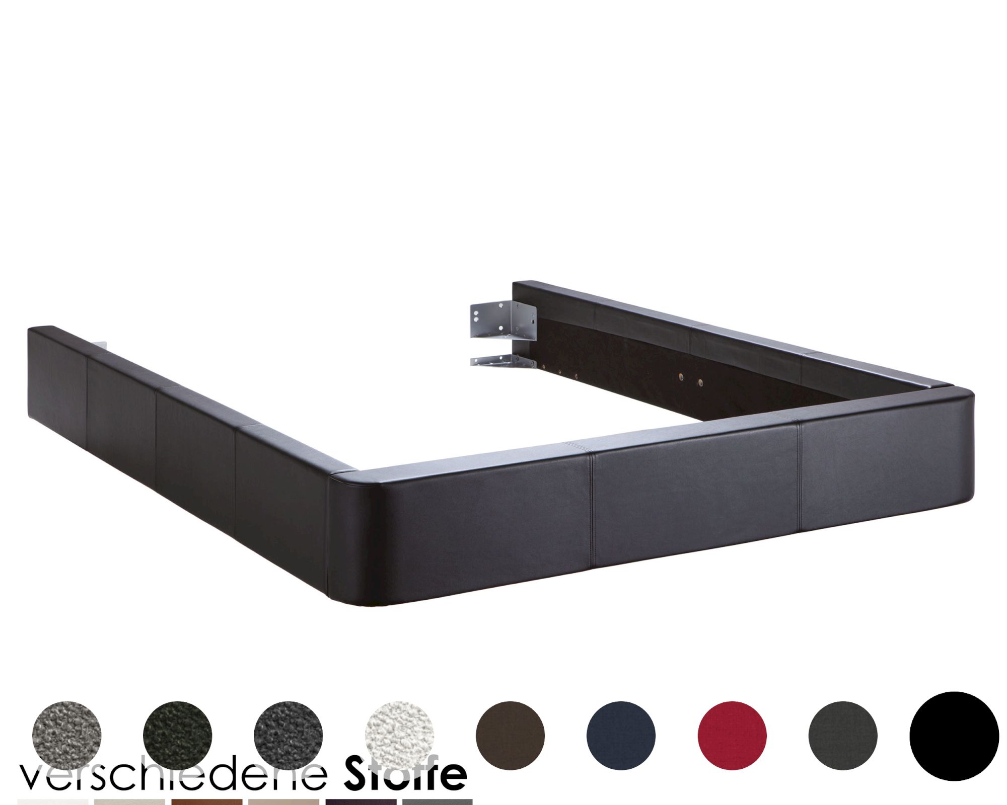 Hasena Dream-Line Bettrahmen Ciara 28/3S 160x200 cm / PK3 Ranch 664 hunter Image