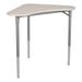 Learniture Boomerang Adjustable Height Collaborative Desk Plastic/Metal | 33 H x 36 W x 28 D in | Wayfair LNT-INM1031GS-SO