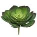 Dakota Fields 8.5" Large Artificial Echeveria Lotus Succulent Plant Plastic | 6.5 H x 8.5 W x 8.5 D in | Wayfair 78F3DCFA69FA41609DCEE3B7E515899A