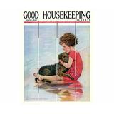 Gracie Oaks Good Housekeeping Wall Décor, Wood in Blue/Brown/Red | 12 H x 9 W x 1 D in | Wayfair 6CCA2C9E0E6C473EAD9826BD4A99FDF6